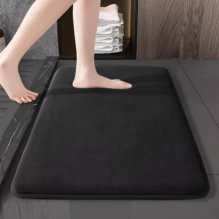 Luvikno | Ultra-absorberende, Antiskli Luksuriøs Korall Fløyel Bade Mat