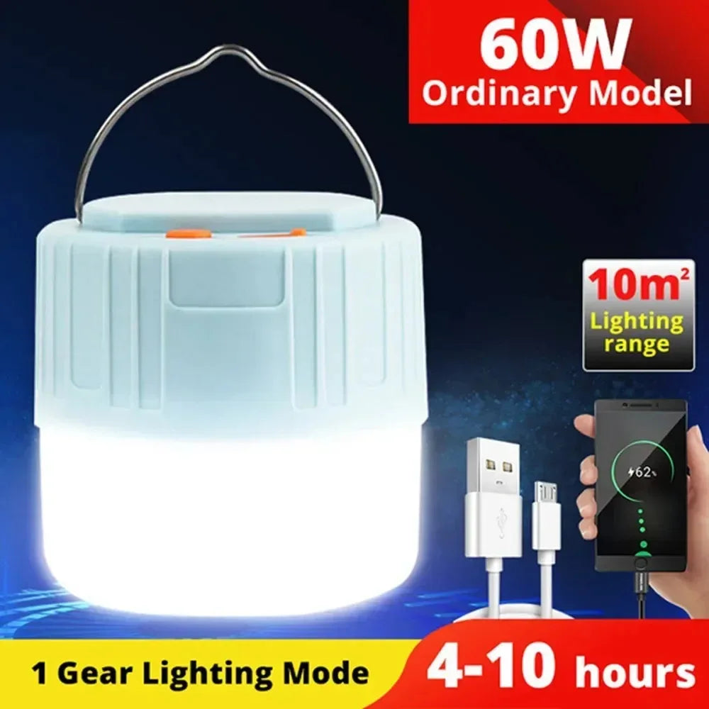 Oppladbar Camping Lantern | Luvikno