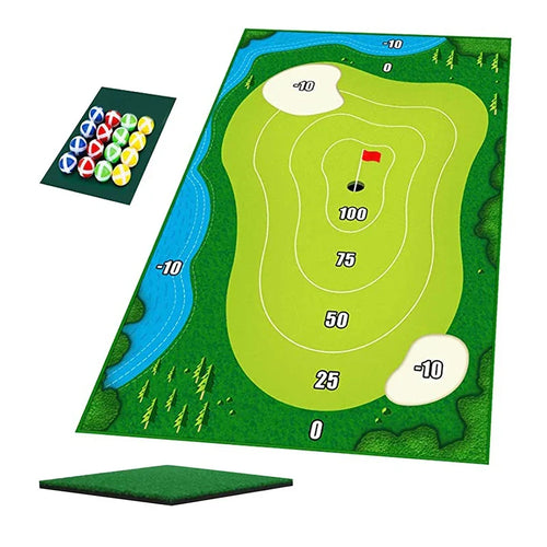 SwingZone - Kompakt Innendørs Golf Sett for Hjemme Moro Luvikno
