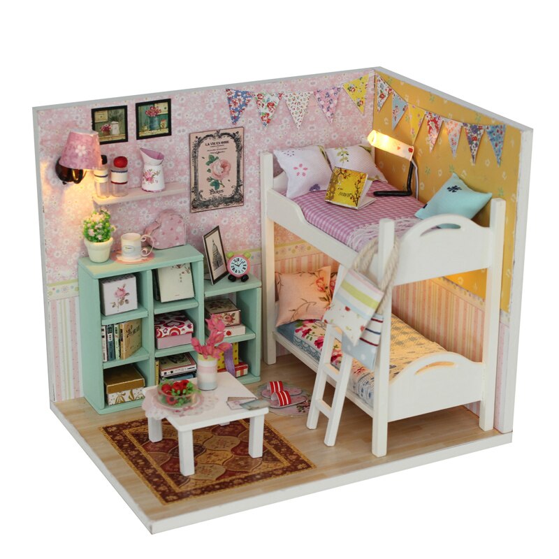 Miniatyr DIY japanske bygge leker kit | Luvikno