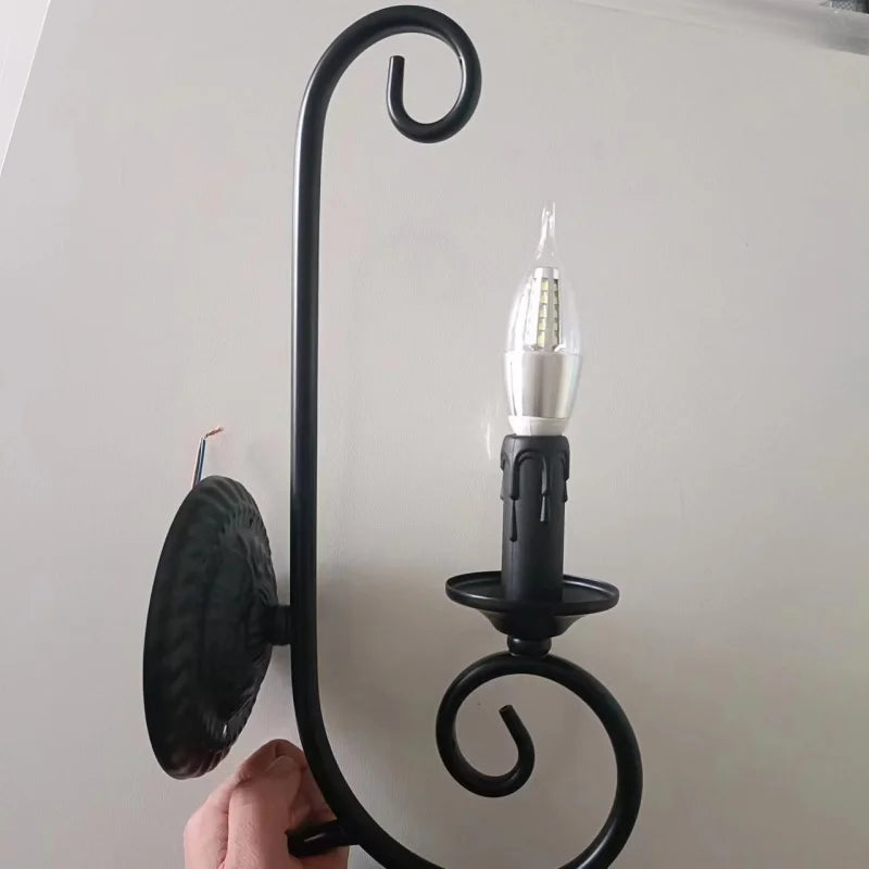 VintageGlow Vegglampe – Stilig Industriell Belysning Luvikno