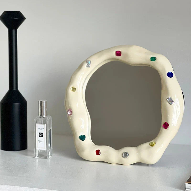 Rainbow Stone Mirror | Luvikno