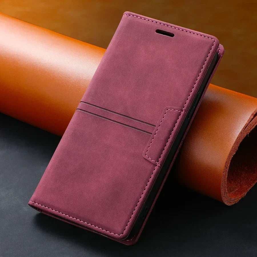 Google Pixel Wallet-deksel | Magnetisk flip-deksel med kortlommer