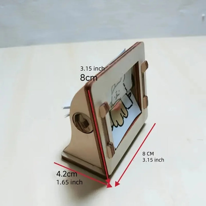 DIY Trekkbare Trekk-Animation Maskin Skrivebord Dekor Sett | Luvikno