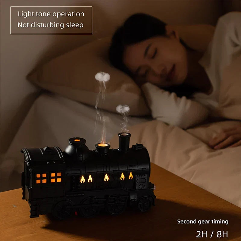 Mini Train Aromaterapi Eterisk Olje Diffuser Lampe Dekor | Luvikno