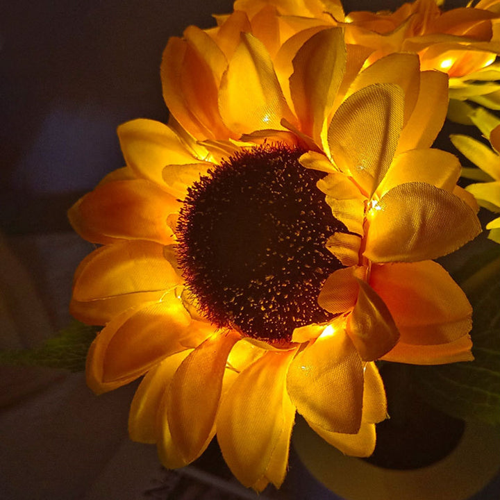 Luvikno | Solsikke Lampe - Trådløse Solsikke lamper