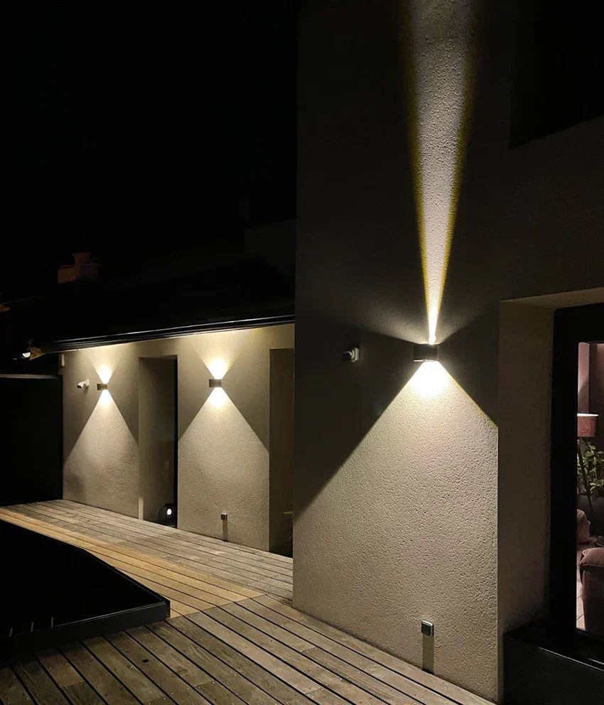 Utendørs LED-vegglampe | Luvikno