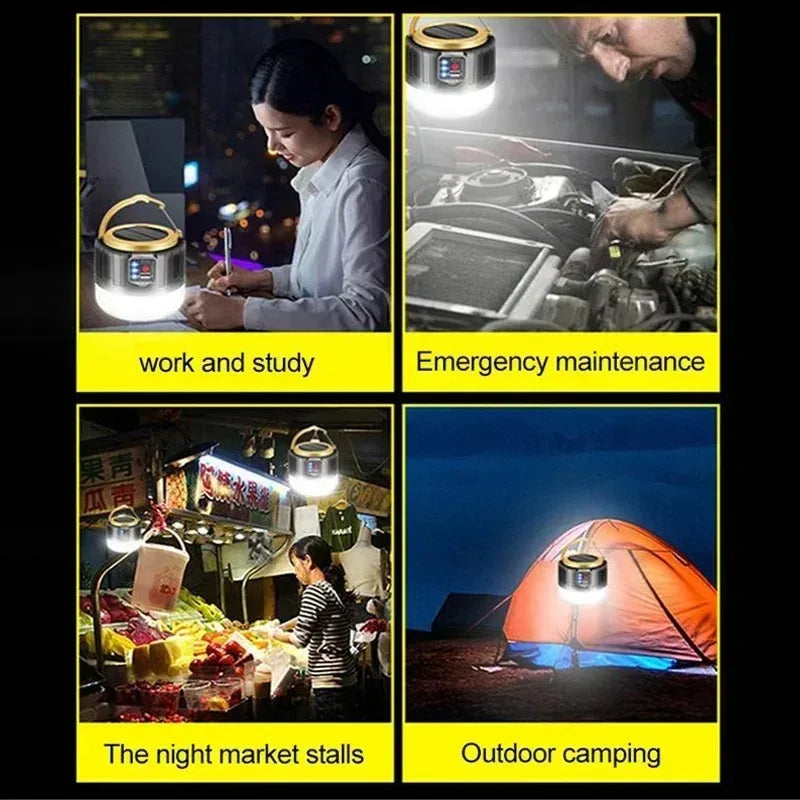 Luvikno | Solenergi Campinglampe – Pålitelig Nødlys