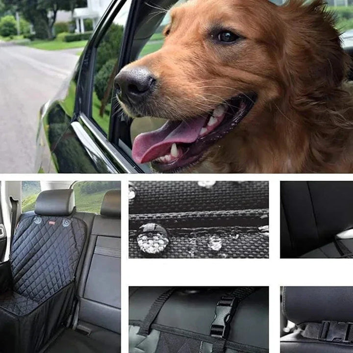 Luvikno | Auto-Dog Sete RoadPaws | Vanntett & Rivestyrkende | Oxford 600D | Med eller uten glidelås