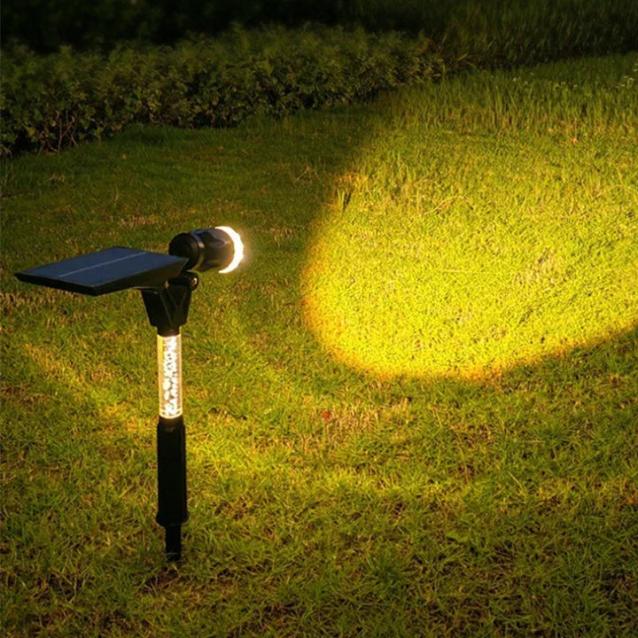 Solcelle LED Hage Hjem Utendørs Sti Spotlights | Luvikno