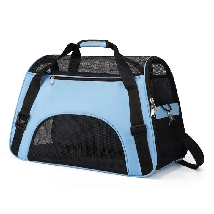 Myk sided pet carrier with breathable mesh for small dogs and cats Luvikno