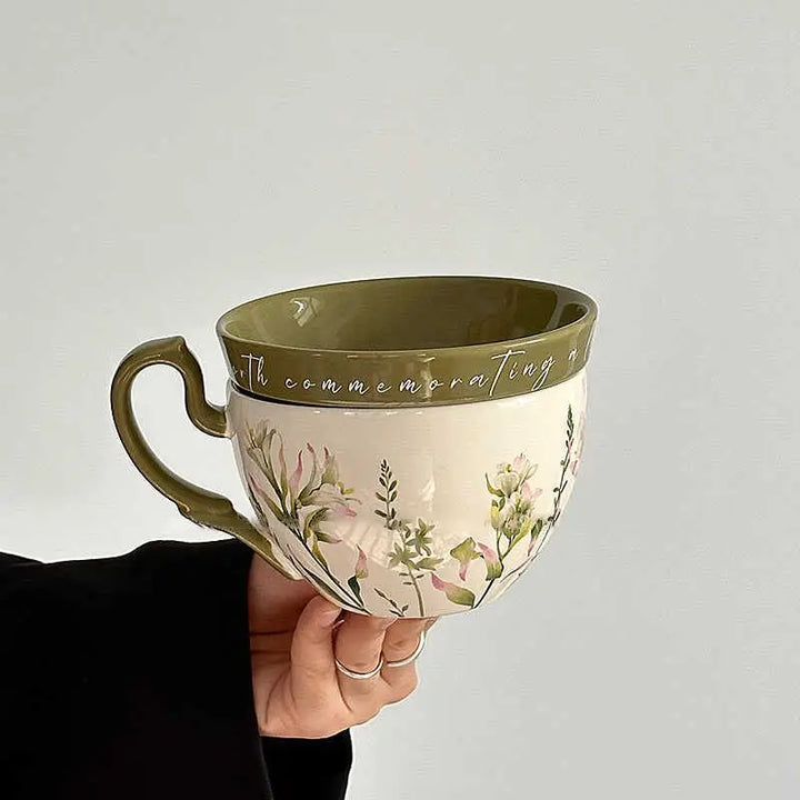 Fløytende engblomster kopp | Luvikno