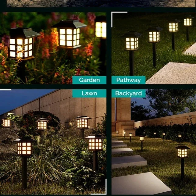 Solcelle LED Sti Lanterns Luvikno