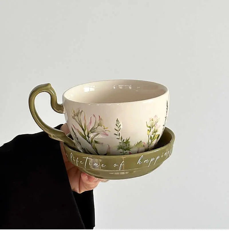 Fløytende engblomster kopp | Luvikno