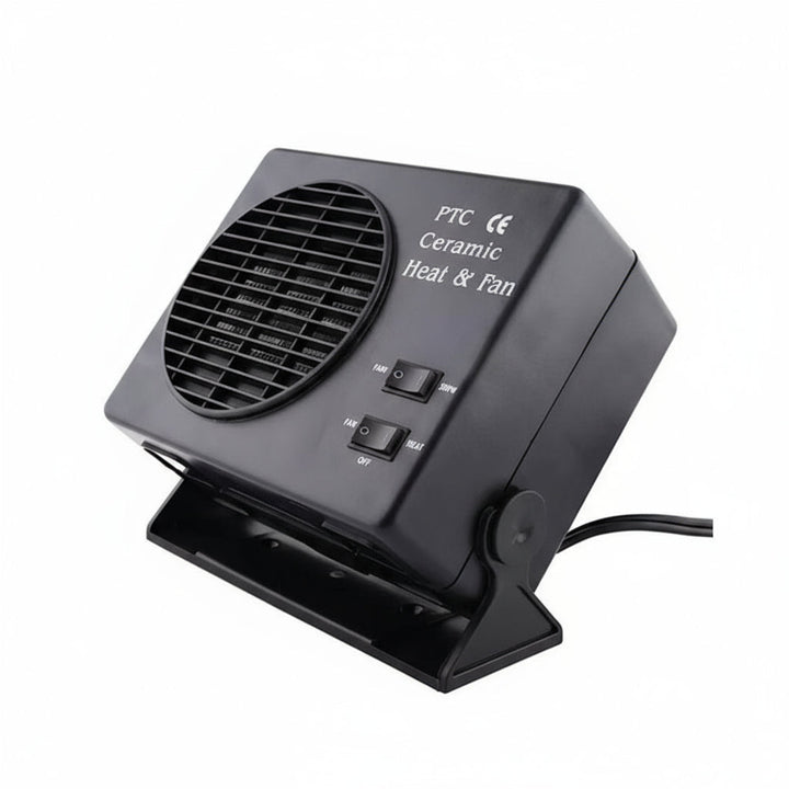 12V Keramisk Bilvarmer | 150W-300W | Bærbar Ruteavfukter med automatisk Termostat
