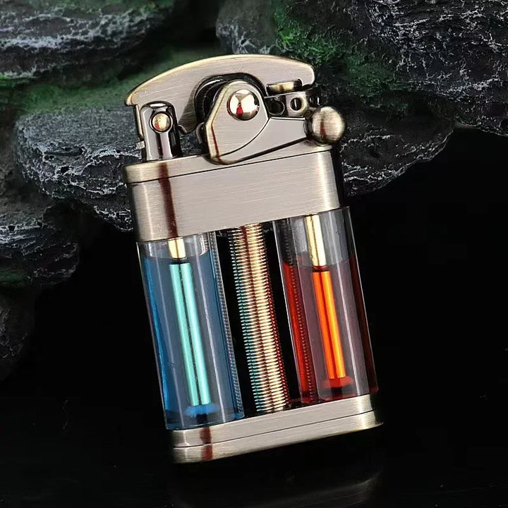 Multi-Fuel Gjennomsiktig Væske Kerosin Lighter | Luvikno