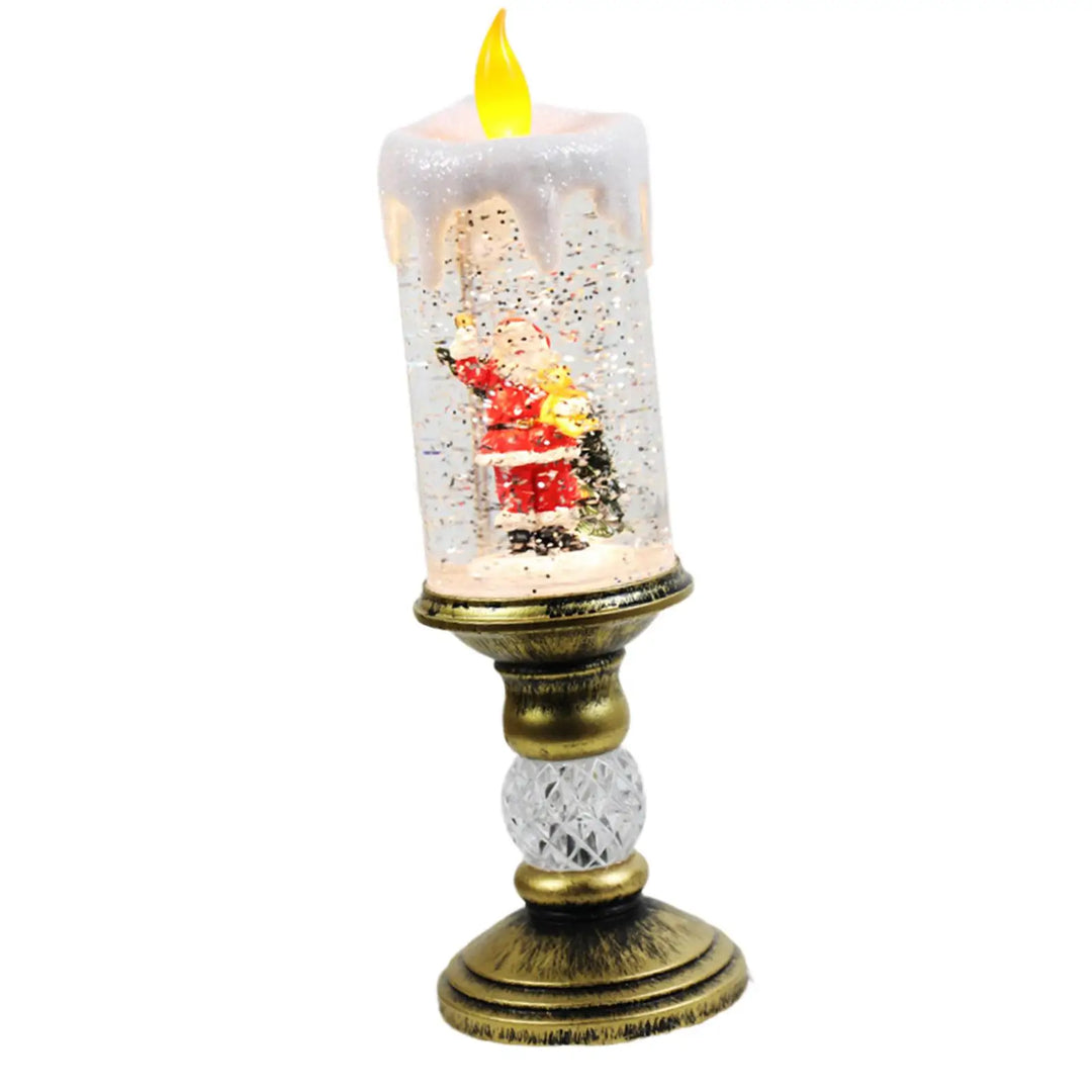 Crystal Echo Christmas Water Candle | Luvikno