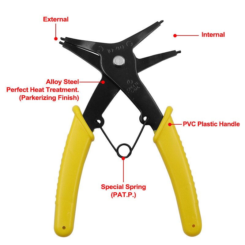 2in1 Snap Ring Pliers Verktøy | Luvikno