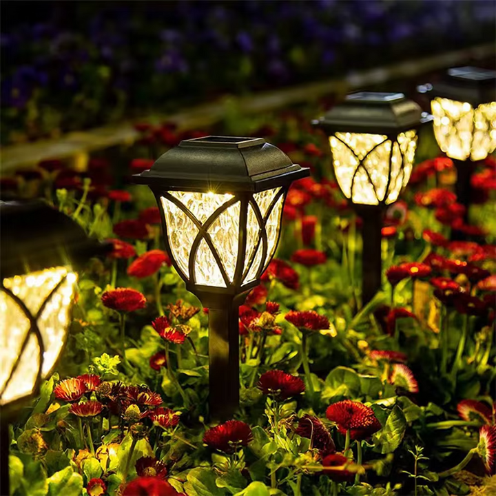 2-Pack Solcelledrevne LED Hagebelysning for Sti og Landskap Luvikno
