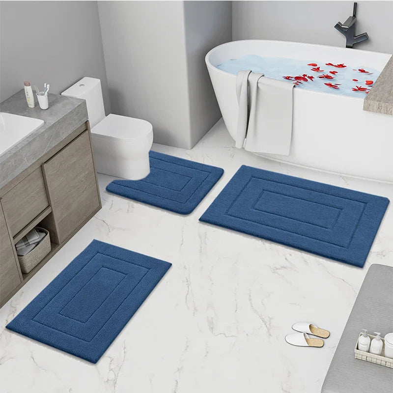 Microfiber Badmatte Dobbel Lag | Luvikno