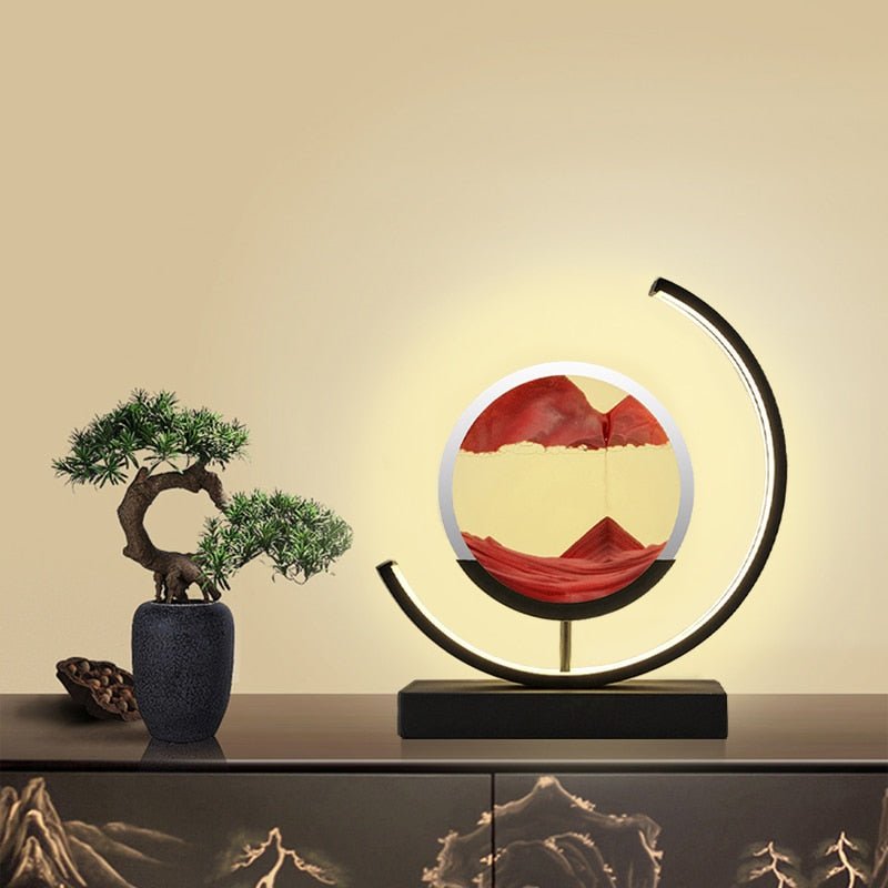 LED Lampe 3D Luksuriøs Strålende Atmosfære Unik Design | Luvikno
