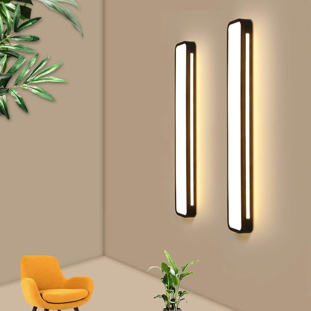 Luvikno | Minimalistisk LED Taklampe laget av Jern og Akryl