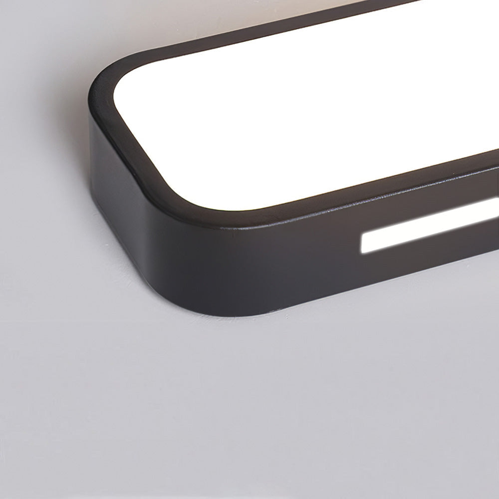 Luvikno | Minimalistisk LED Taklampe laget av Jern og Akryl