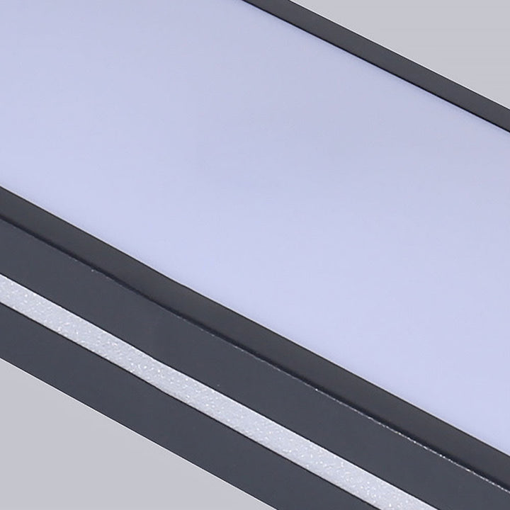 Luvikno | Minimalistisk LED Taklampe laget av Jern og Akryl