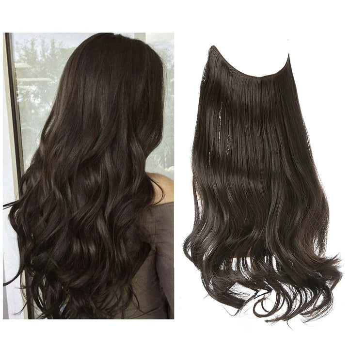 SecretHair | Echthår Extensions | Naturlig Bølge-Volum | Blond
