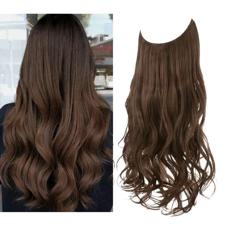 SecretHair | Echthår Extensions | Naturlig Bølge-Volum | Blond