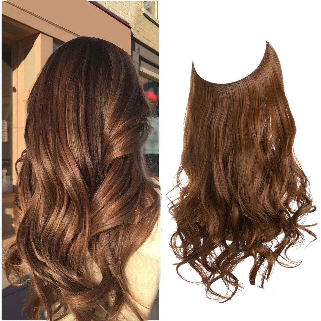 SecretHair | Echthår Extensions | Naturlig Bølge-Volum | Blond