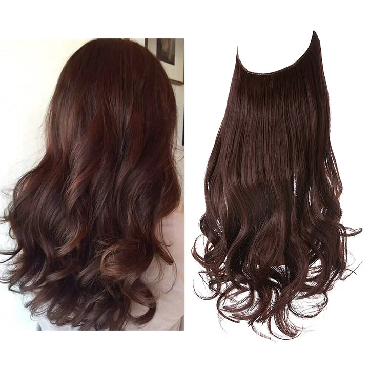 SecretHair | Echthår Extensions | Naturlig Bølge-Volum | Blond