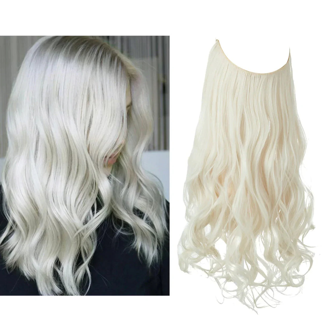 SecretHair | Echthår Extensions | Naturlig Bølge-Volum | Blond