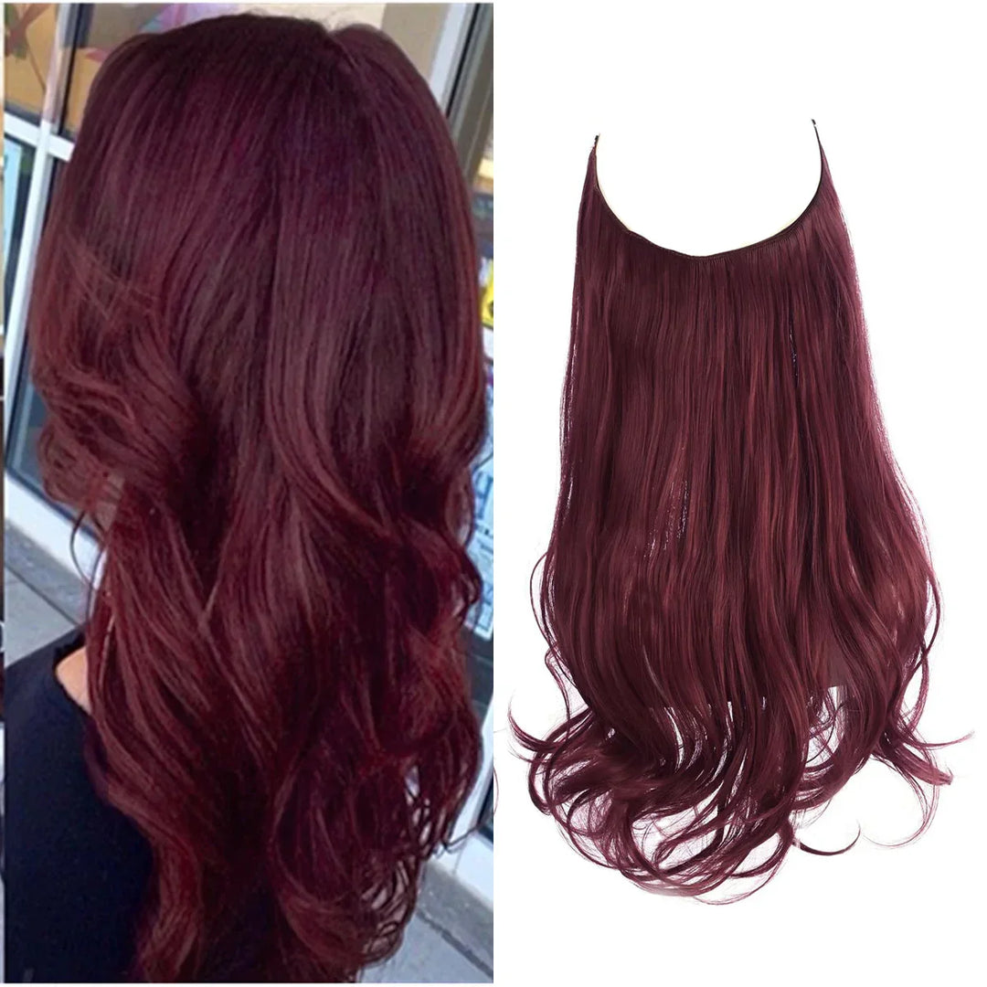 SecretHair | Echthår Extensions | Naturlig Bølge-Volum | Blond