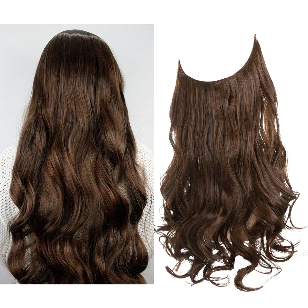 SecretHair | Echthår Extensions | Naturlig Bølge-Volum | Blond