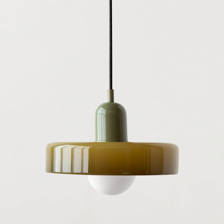 Farget glasspendellampe - BauLume | Luvikno