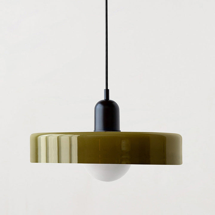 Fargerik Bauhaus-Stil Pendellampe - StiloGlas | Luvikno