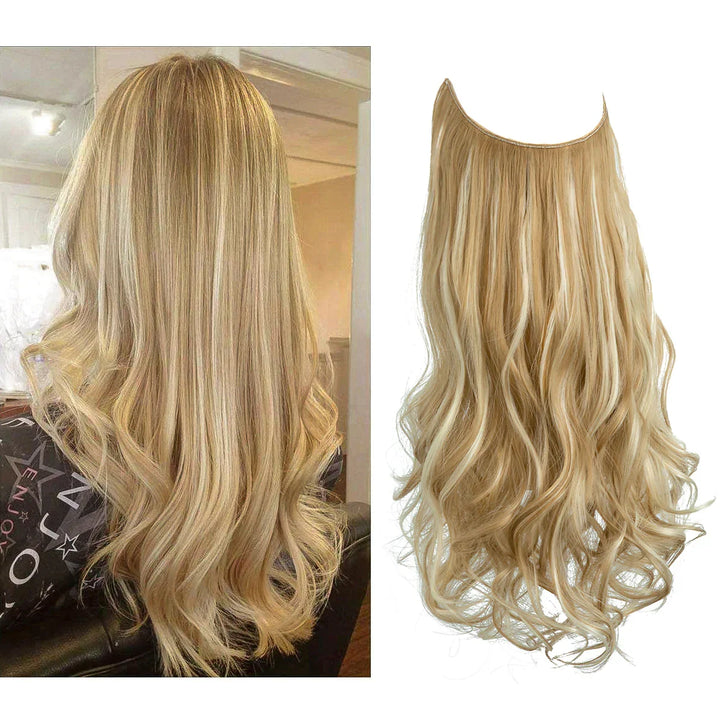 SecretHair | Echthår Extensions | Naturlig Bølge-Volum | Blond