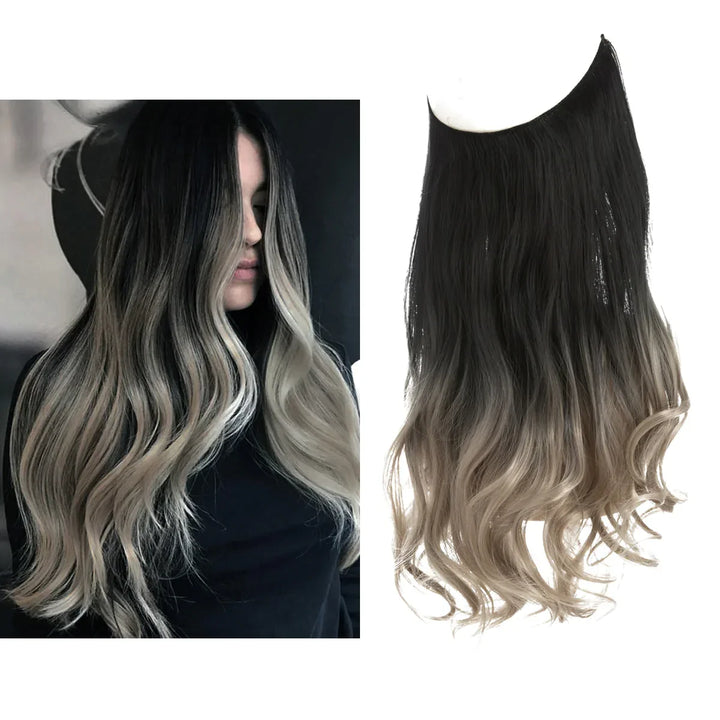 SecretHair | Echthår Extensions | Naturlig Bølge-Volum | Blond
