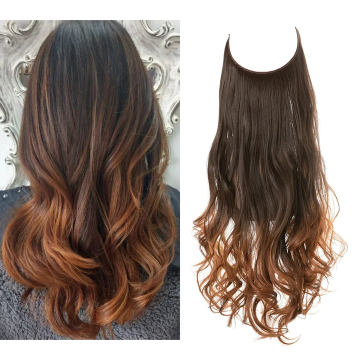 SecretHair | Echthår Extensions | Naturlig Bølge-Volum | Blond