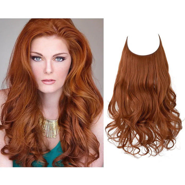 SecretHair | Echthår Extensions | Naturlig Bølge-Volum | Blond