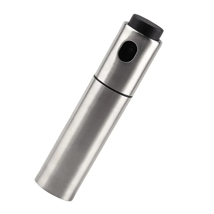 Luvikno | Oljesprayer CULINARA FineMist | 100 ml Rustfritt Stål Sprayflaske | For Olje, Eddik & BBQ | Påfyllbar & Fin Dosering
