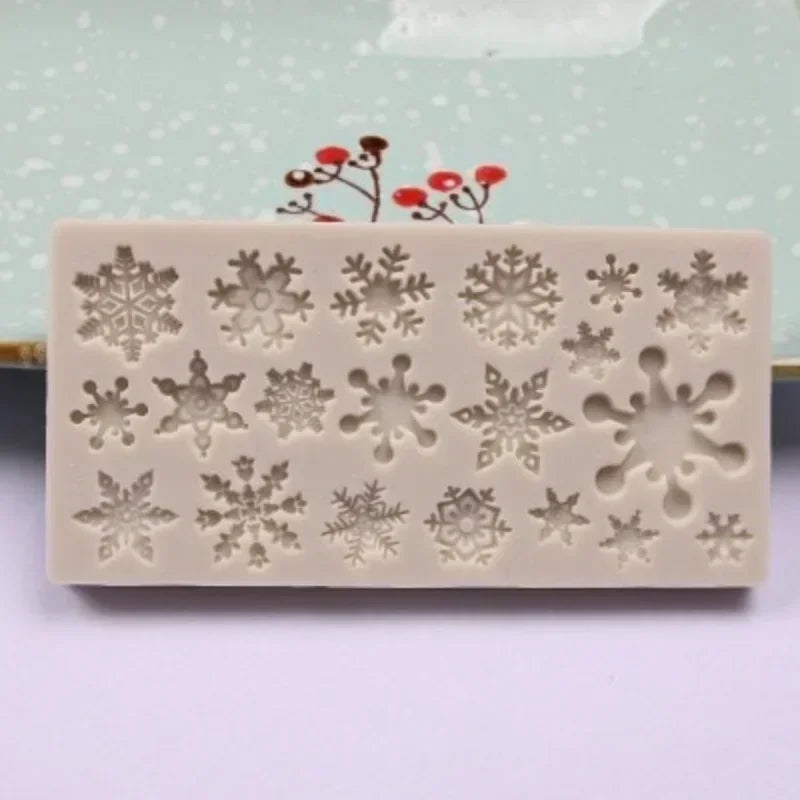 Snowflake Delight – Silikonbakeform for Vintergodterier Luvikno
