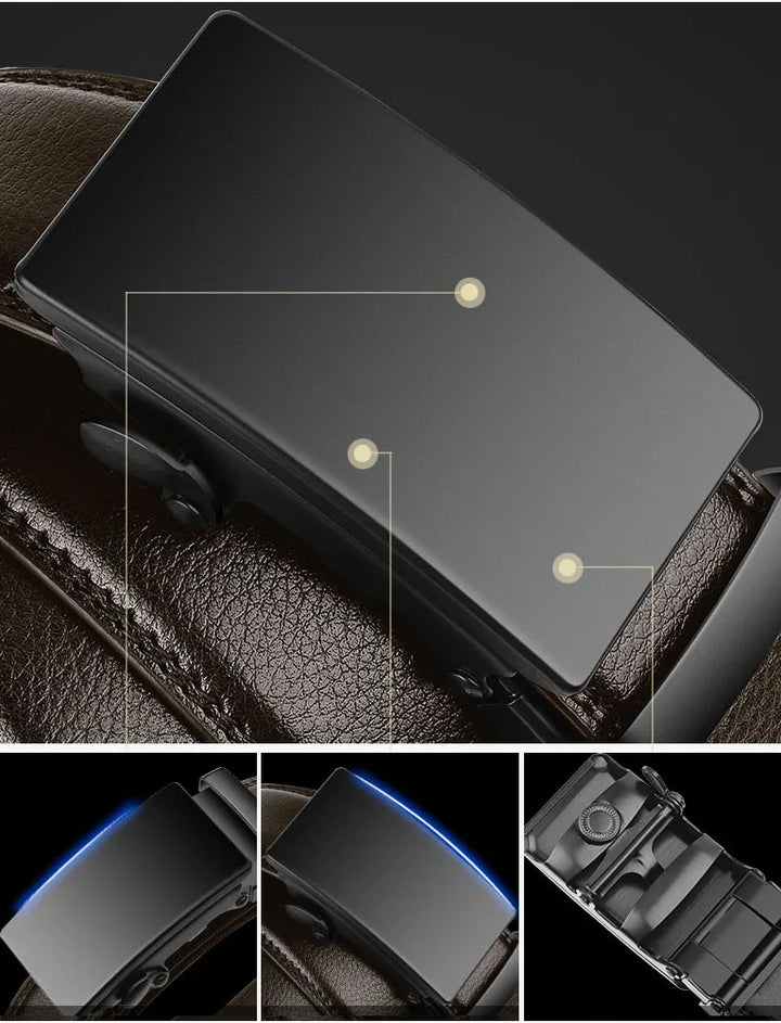 EliteStrap Belte - Luksuriøs Automatisk Herrebuckle Luvikno