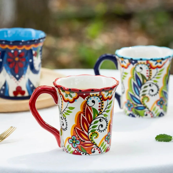 Bohemian Blossoms Kaffekopp | Luvikno