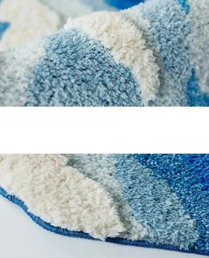 Sea Wave Rug | Luvikno