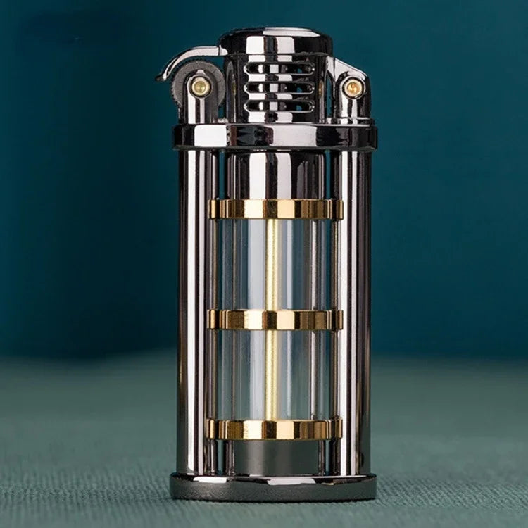 Timeless Ignite Transparent Fuel Kerosene Lighter | Luvikno
