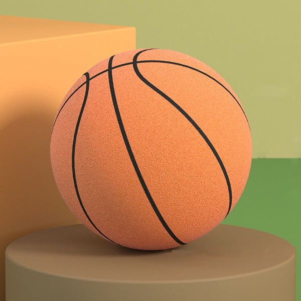 Leiser innendørs basketball | Lydredusert myk sprett