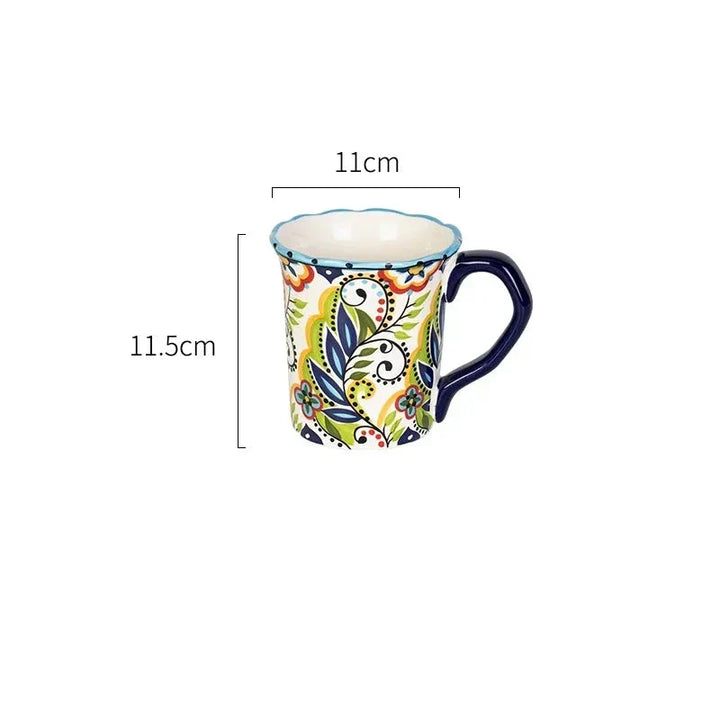 Bohemian Blossoms Kaffekopp | Luvikno