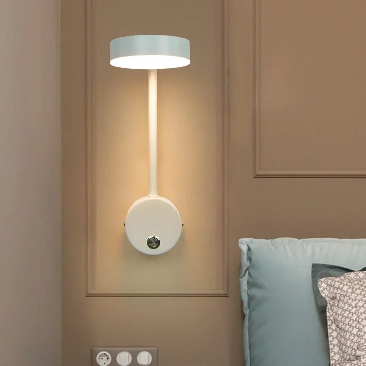 NordicGlow - Justerbar LED Vegglampe for Moderne Interiør Luvikno